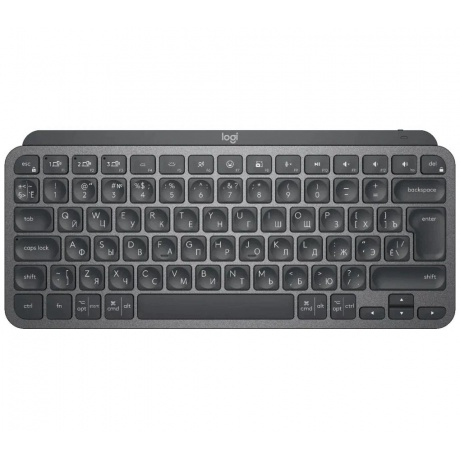 Клавиатура Logitech MX Keys Mini темно-серый/черный (920-010501) - фото 1