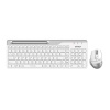Клавиатура + мышь A4Tech Fstyler FB2535C белый/серый