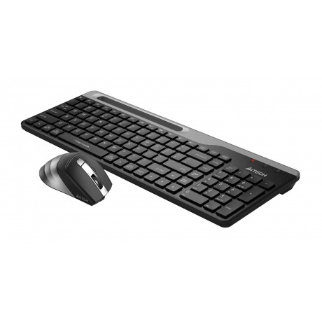 Клавиатура + мышь A4Tech Fstyler FB2535C черный/серый - фото 4