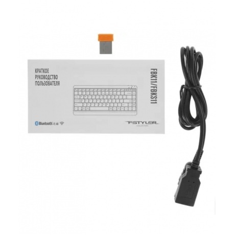 Клавиатура A4Tech Fstyler FBK11 белый/серый - фото 10