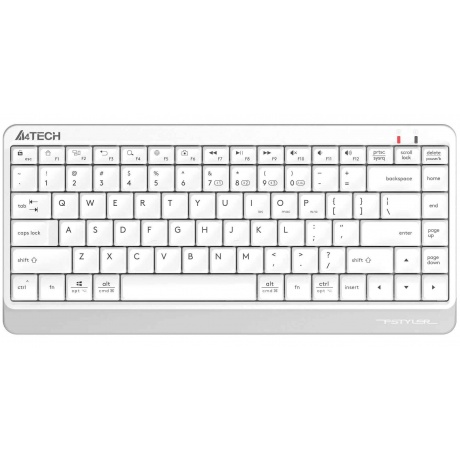 Клавиатура A4Tech Fstyler FBK11 белый/серый - фото 1