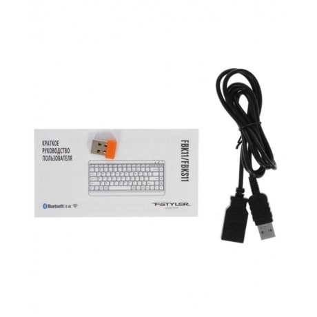 Клавиатура A4Tech Fstyler FBK11 черный/серый - фото 10