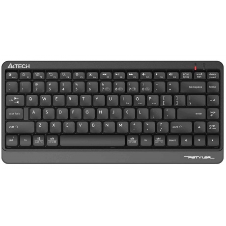 Клавиатура A4Tech Fstyler FBK11 черный/серый - фото 1