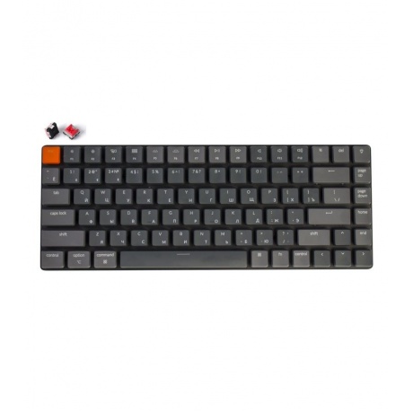 Клавиатура Keychron K3 Red Switch (K3E1) 84 клавиши, RGB подсветка - фото 1