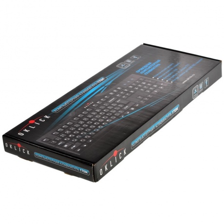 Клавиатура Oklick 170M черный USB - фото 6