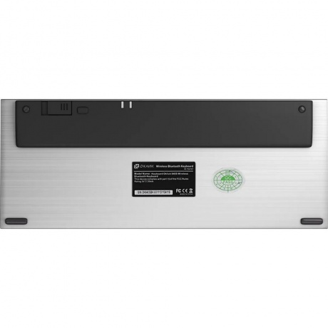 Клавиатура Oklick 840S черный беспроводная BT slim - фото 17