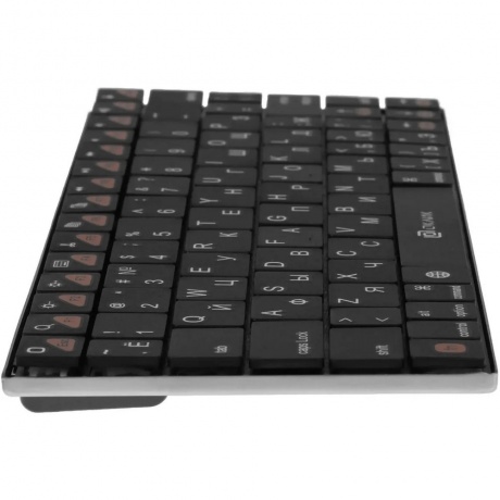 Клавиатура Oklick 840S черный беспроводная BT slim - фото 7