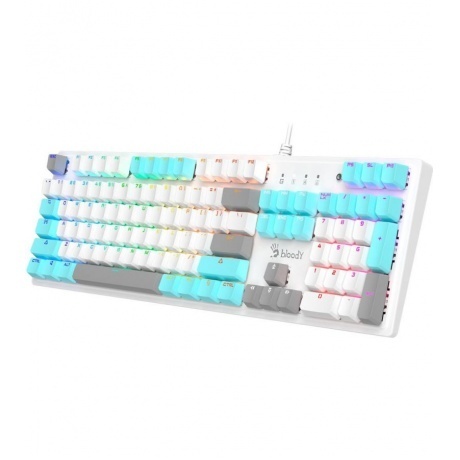 Клавиатура A4Tech Bloody S510N белый (S510N (ICY WHITE )) - фото 2