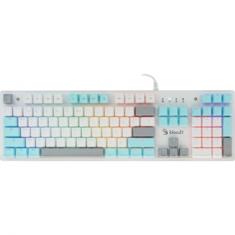 Клавиатура A4Tech Bloody S510N белый (S510N (ICY WHITE )) - фото 5
