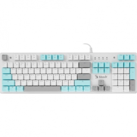 Клавиатура A4Tech Bloody S510N белый (S510N (ICY WHITE )) - фото 6