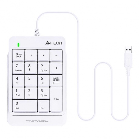 Клавиатура A4tech Fstyler FK13P White (1379893) - фото 2