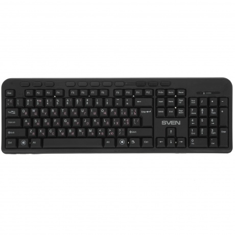 Клавиатура+мышь Sven KB-C3200W чёрные - фото 1