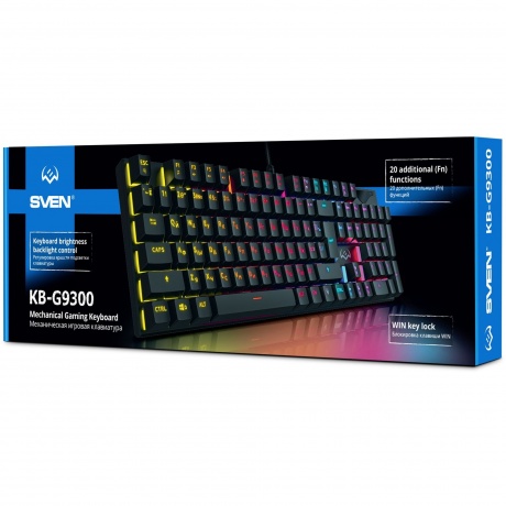 Клавиатура Sven KB-G9300 чёрная - фото 7