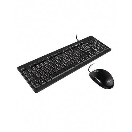 Набор клавиатура и мышь SVEN KB-S320C чёрные (USB, 105 кл, 4 кнопки, 1000 dpi) - фото 2