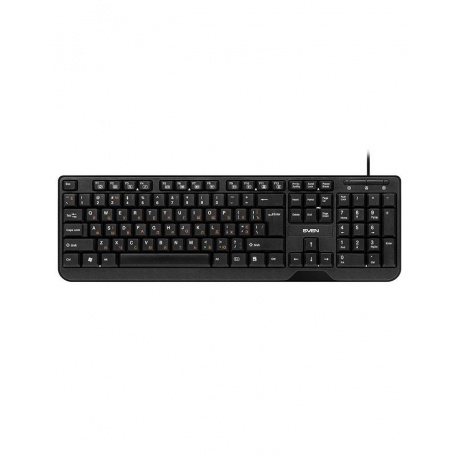 Набор клавиатура + мышь SVEN KB-S330C черные (USB, 104 кл., 3кн., 1200 dpi) - фото 2
