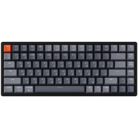 Клавиатура Keychron K2, 84 клавиши RGB подсветка, Hot-Swap, Gateron Blue Switch (K2-C2H) - фото 1