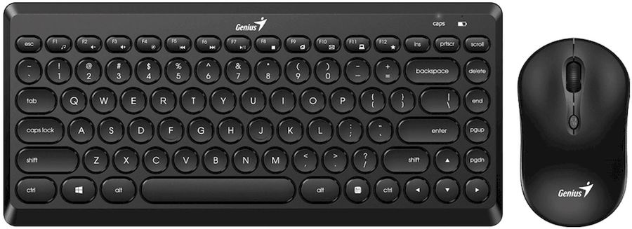 Клавиатура+мышь Genius LuxeMate Q8000 (31340013402) клавиатура мышь genius km 8101 black 31340014402