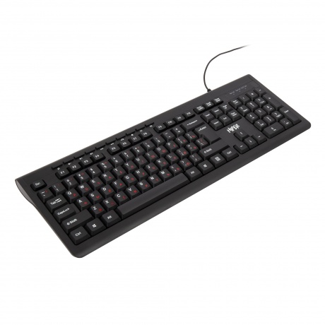 Клавиатура HIPER OK-2000, USB, 117, 1.5m, black - фото 3