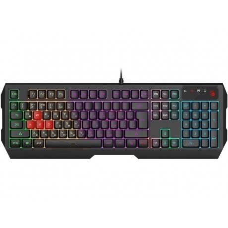 Клавиатура + мышь A4Tech Bloody B1700 черный USB LED - фото 5