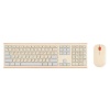 Клавиатура + мышь Acer OCC200 бежевый/коричневый (ZL.ACCEE.004)