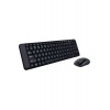 Клавиатура + мышь Logitech MK220 черный (920-003161)
