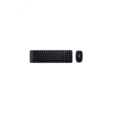 Клавиатура + мышь Logitech MK220 черный (920-003161) - фото 2