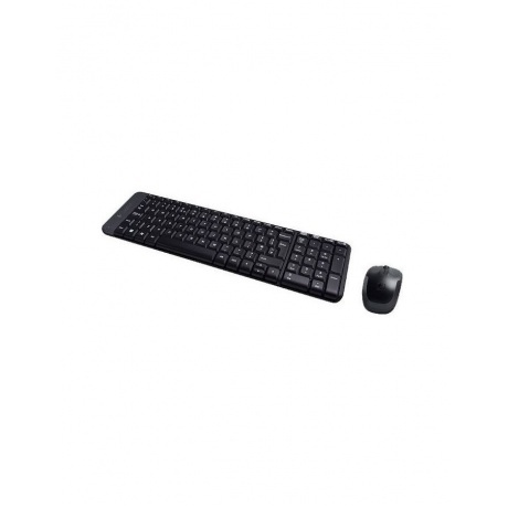 Клавиатура + мышь Logitech MK220 черный (920-003161) - фото 3