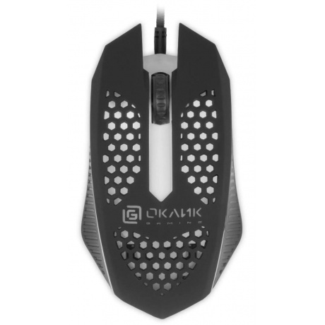 Клавиатура + мышь Oklick 400GMK черный USB LED (1546779) - фото 17
