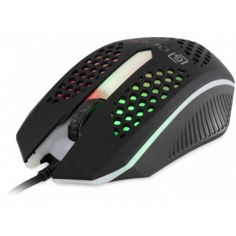 Клавиатура + мышь Oklick 400GMK черный USB LED (1546779) - фото 23