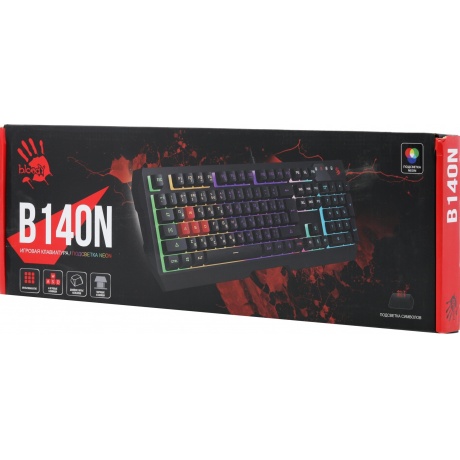 Клавиатура A4Tech Bloody B140N черный - фото 14