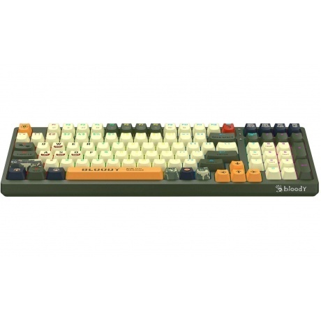 Клавиатура A4Tech Bloody S98 Aviator механическая зеленый - фото 4