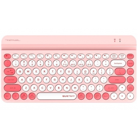 Клавиатура A4Tech Fstyler FBK30 розовый - фото 1