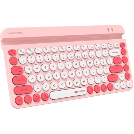 Клавиатура A4Tech Fstyler FBK30 розовый - фото 3