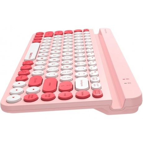 Клавиатура A4Tech Fstyler FBK30 розовый - фото 7