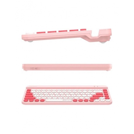 Клавиатура A4Tech Fstyler FBK30 розовый - фото 9
