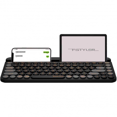 Клавиатура A4Tech Fstyler FBK30 черный/серый - фото 12