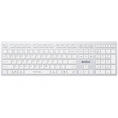 Клавиатура A4Tech Fstyler FBX50C белый - фото 1