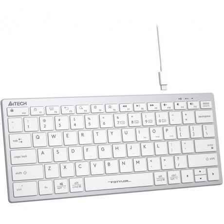 Клавиатура A4Tech Fstyler FBX51C белый - фото 4