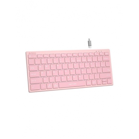 Клавиатура A4Tech Fstyler FBX51C розовый - фото 2