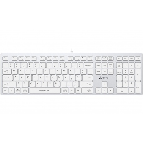 Клавиатура A4Tech Fstyler FX50 белый - фото 1
