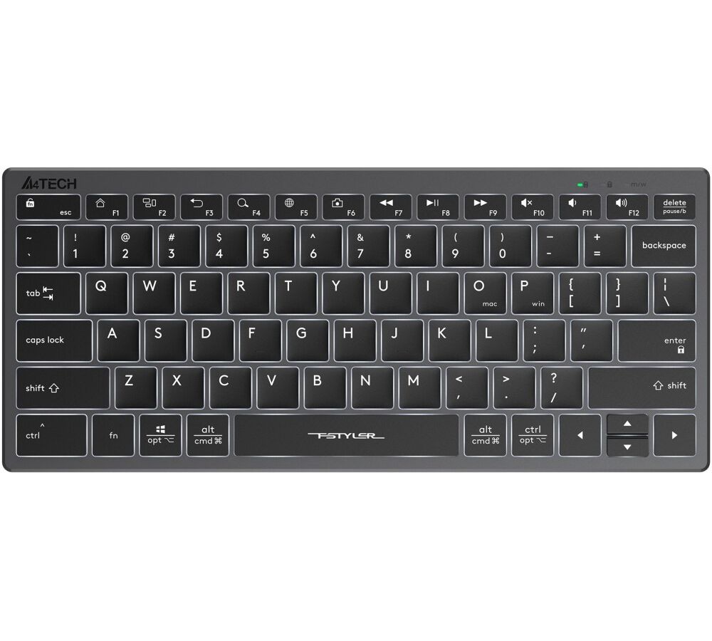 цена Клавиатура A4Tech Fstyler FX61 белый