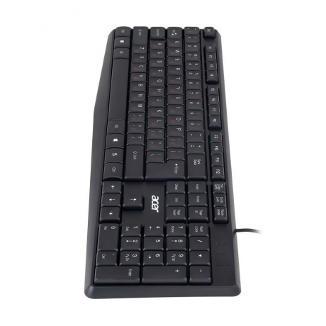 Клавиатура Acer OKW121 черный USB (ZL.KBDEE.00B) - фото 5