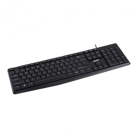 Клавиатура Acer OKW121 черный USB (ZL.KBDEE.00B) - фото 6