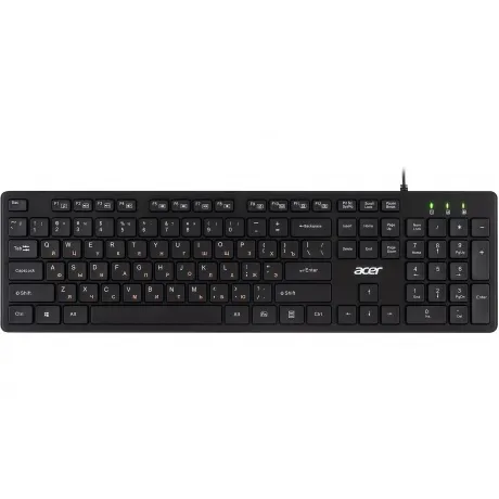 Клавиатура Acer OKW122 черный USB (ZL.KBDEE.00C)