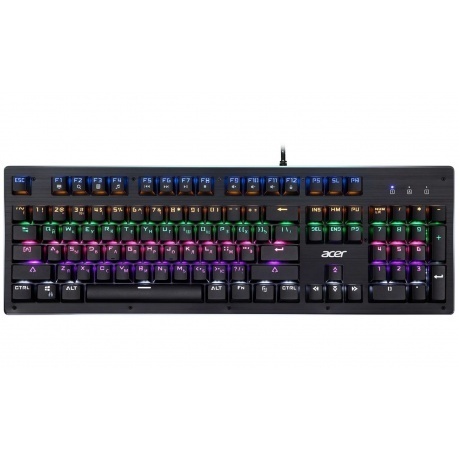 Клавиатура Acer OKW127 механическая черный