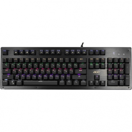 Клавиатура Acer OKW127 механическая черный - фото 3