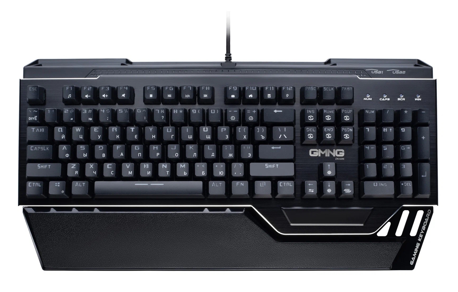 Клавиатура GMNG 985GK механическая черный механическая клавиатура gmng 999gk черный серебристый