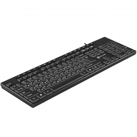 Клавиатура Oklick125M черный USB Multimedia (1678108) - фото 9