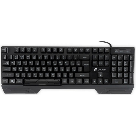 Клавиатура Oklick 709G черный USB LED (1788144)