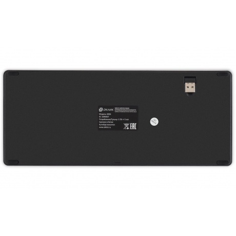 Клавиатура Oklick 835S серый/черный (1696467) - фото 3